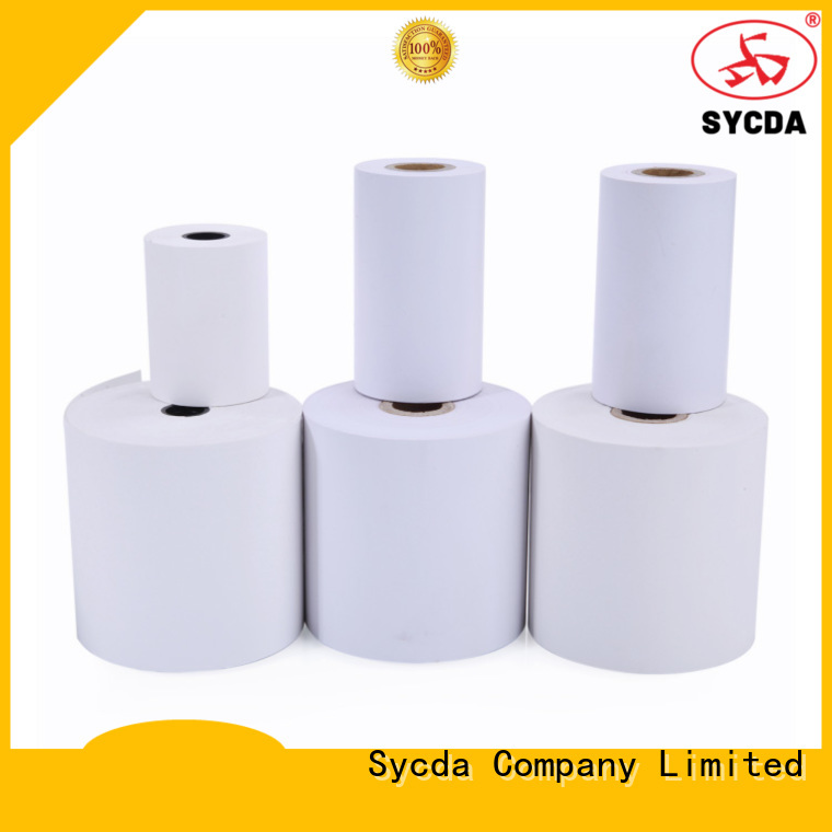 Sycda 57mm thermal printer rolls supplier for lottery