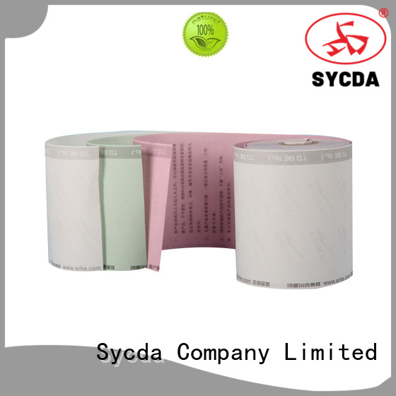 Sycda continuous ncr carbon paper manufacturer for supermarket