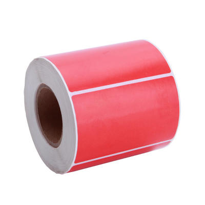 55mm*44mm customized Dyed thermal paper label rolls