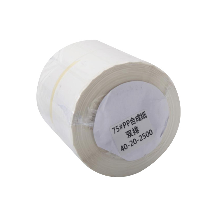 5.jpg40mm*20mm PP film self adhesive label rolls