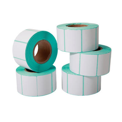 40mm*30mm Woodfree paper self adhesive label rolls