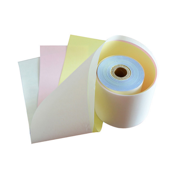 ncr 2 plys carbonless paper from China for supermarket-1