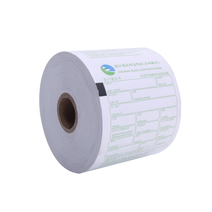 Printed thermal paper