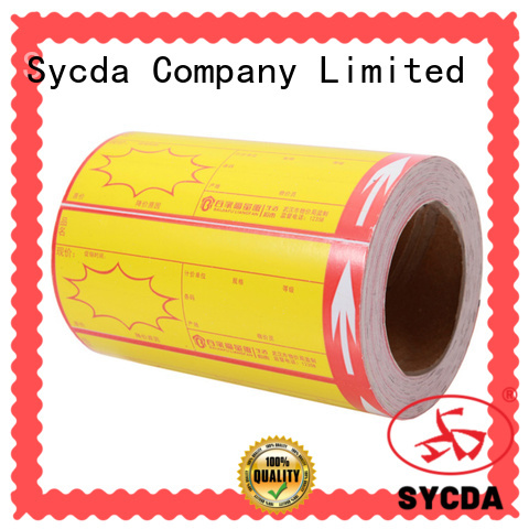 Sycda printable sticker labels factory for aviation field