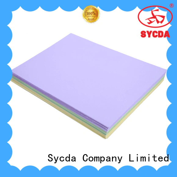 Sycda quality woodfree paper wholesale for commercial