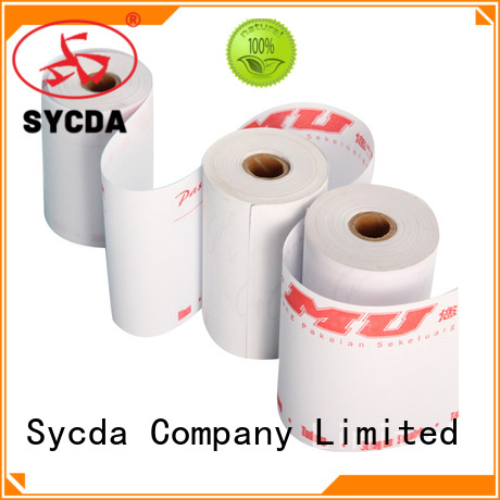 Sycda 110mm thermal printer rolls personalized for retailing system