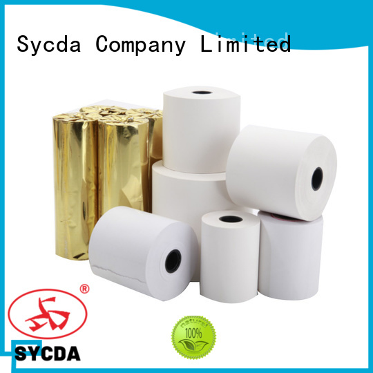 Sycda thermal printer paper personalized for hospitals