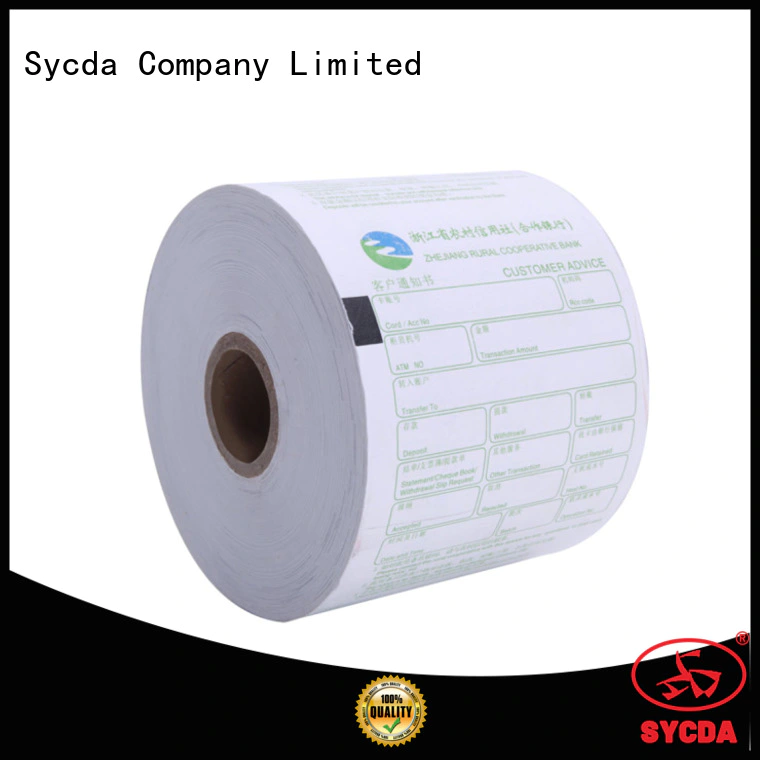 Sycda receipt rolls supplier for logistics