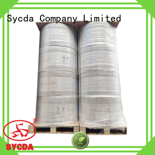 Sycda synthetic pos paper rolls personalized for logistics