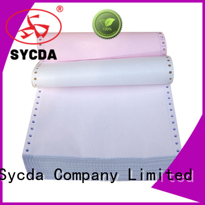 Sycda continuous ncr carbon paper directly sale for computer