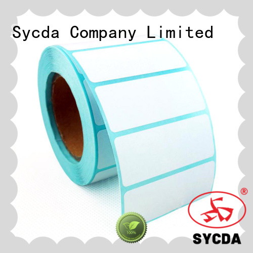 Sycda stick labels design for logistics