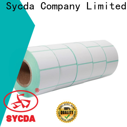 Sycda silver self adhesive paper factory for banking