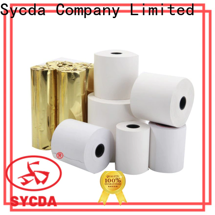 Sycda 57mm credit card paper personalized for cashing system