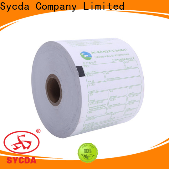Sycda 110mm cash register tape wholesale for fax
