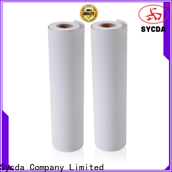 Sycda receipt paper personalized for hospitals