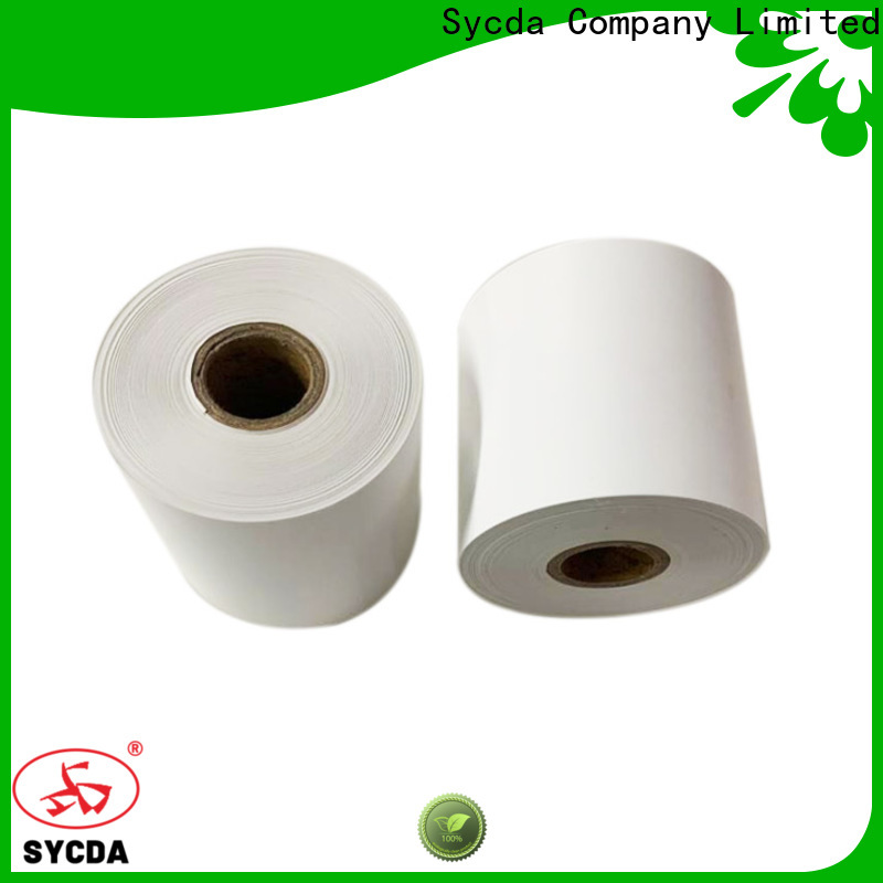 Sycda jumbo thermal receipt paper personalized for lottery