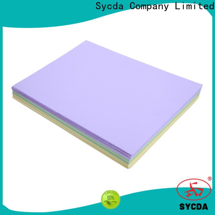 Sycda woodfree paper factory price for industry