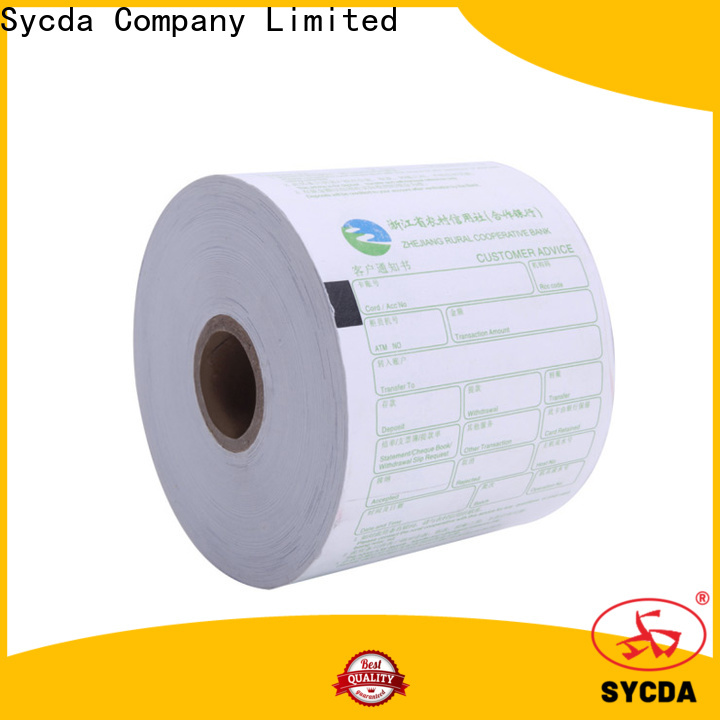 Sycda 80mm thermal rolls personalized for receipt