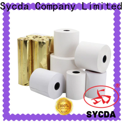 Sycda printed register paper personalized for hospitals