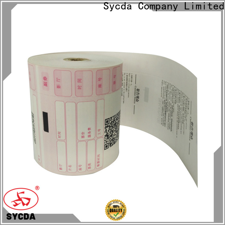 Sycda 80mm thermal paper roll price wholesale for fax