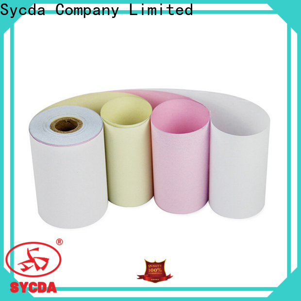 Sycda printed carbonless paper manufacturer for supermarket