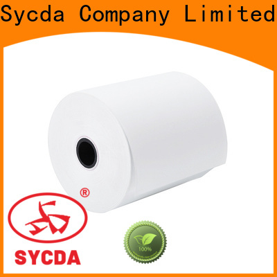 Sycda printed pos thermal paper supplier for receipt