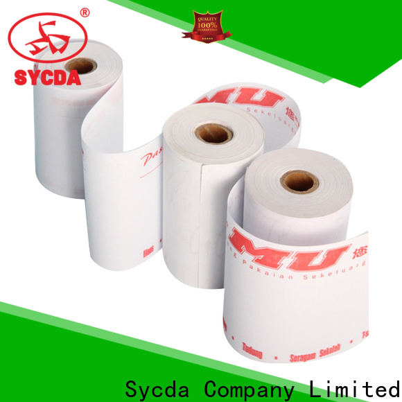 Sycda jumbo receipt paper roll wholesale for cashing system
