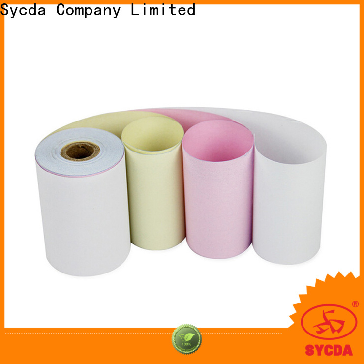 Sycda ncr paper rolls sheets for banking