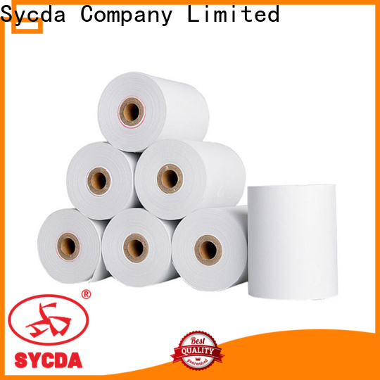 Sycda colorful 3 plys carbonless paper customized for banking
