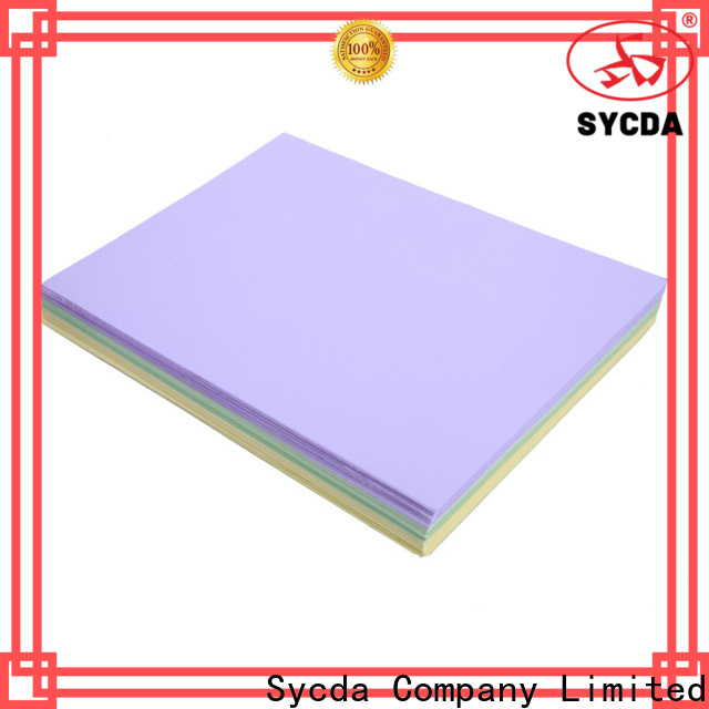 Sycda woodfree printing paper wholesale for industrial