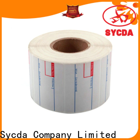 Sycda removable labels design for supermarket