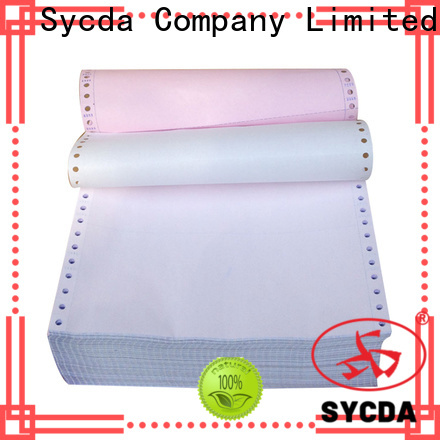 Sycda ncr carbonless paper from China for banking