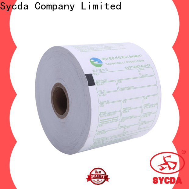 Sycda atm paper rolls supplier for lottery