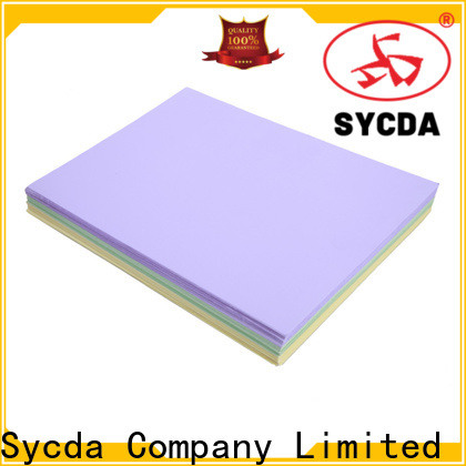 Sycda reliable woodfree paper supplier for industrial