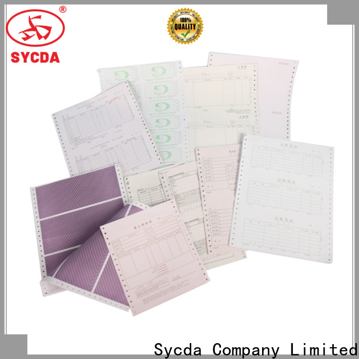 Sycda printed ncr carbon paper series for banking