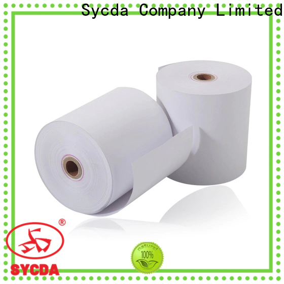 Sycda waterproof thermal paper rolls personalized for logistics