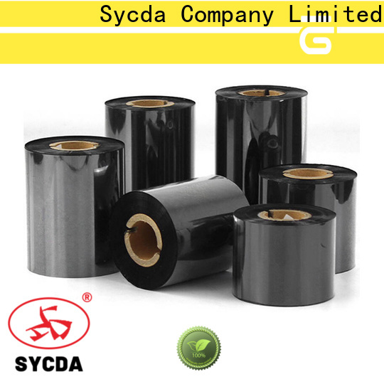 Sycda popular thermal transfer ribbon design for thermal paper
