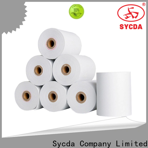 Sycda umbo roll  blank carbonless paper directly sale for banking
