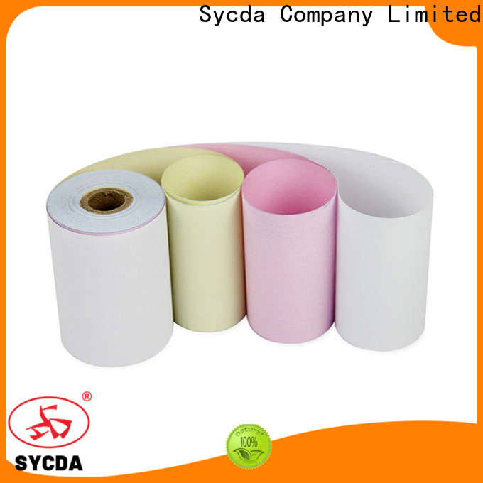 Sycda colorful blank carbonless paper sheets for computer