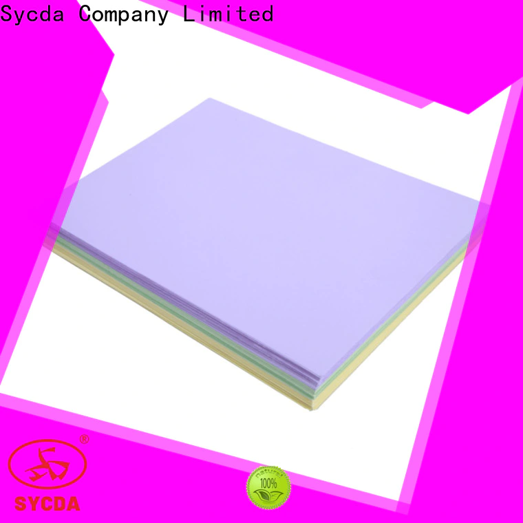 Sycda reliable woodfree paper wholesale for commercial