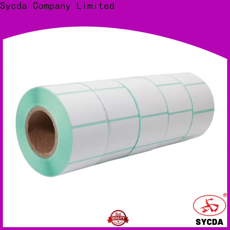 Sycda 55mm sticky labels factory for aviation field
