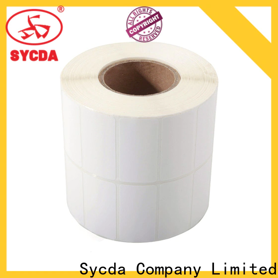 Sycda sticky labels factory for supermarket