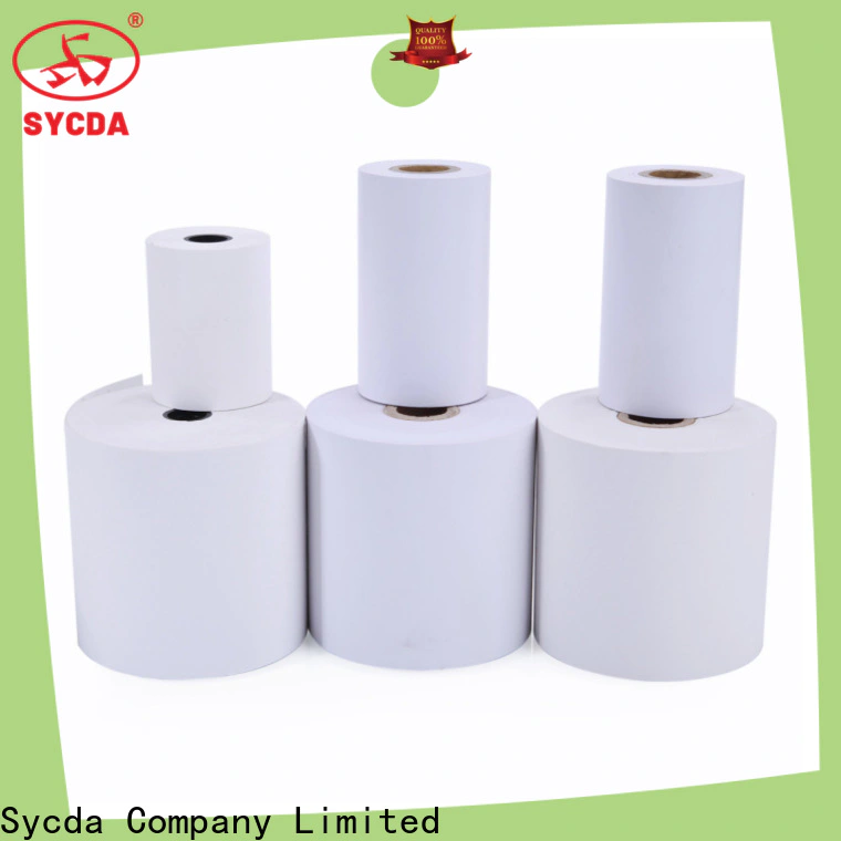 Sycda jumbo thermal rolls supplier for retailing system