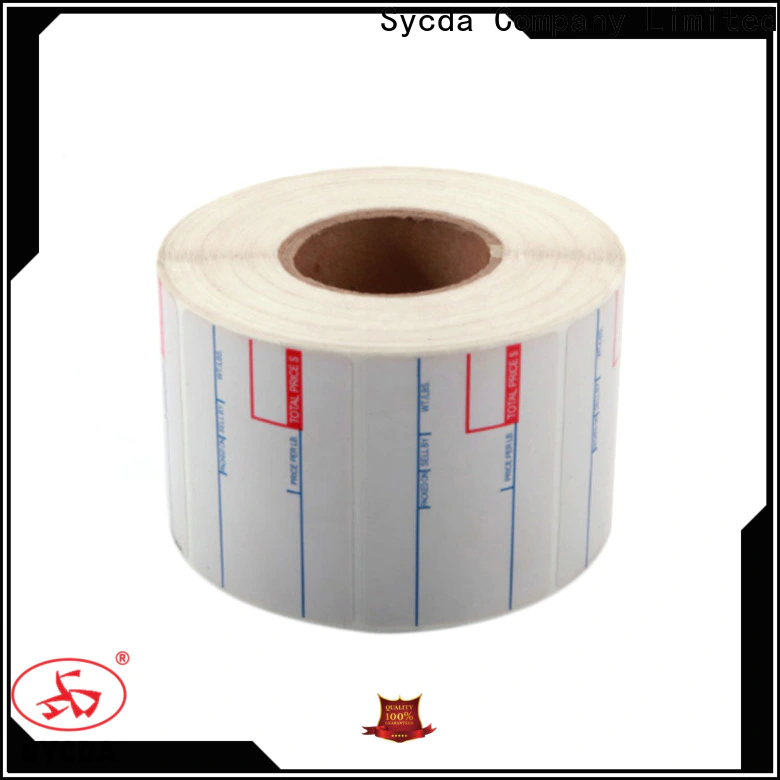 Sycda pet sticky labels atdiscount for supermarket