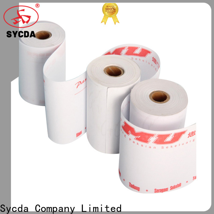 Sycda 57mm receipt paper factory price for movie ticket
