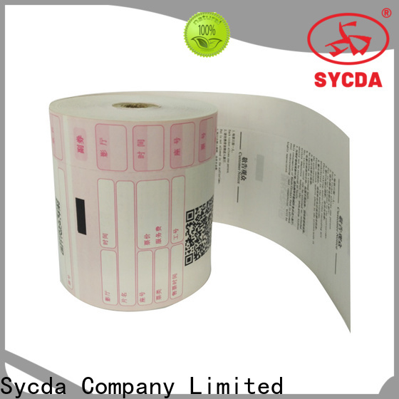 Sycda thermal paper supplier for movie ticket