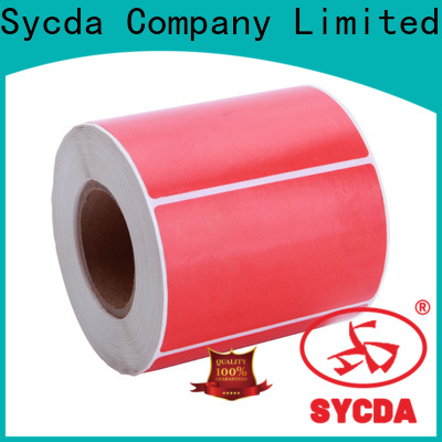 Sycda woodfree self adhesive labels factory for supermarket