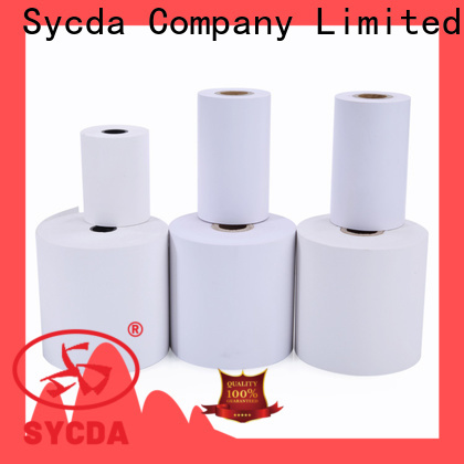 Sycda synthetic pos paper rolls wholesale for cashing system