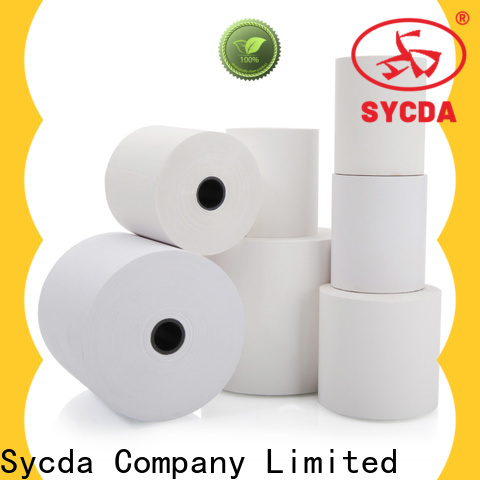Sycda 110mm credit card paper personalized for receipt