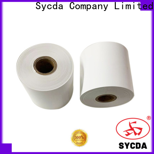 Sycda 110mm thermal printer paper supplier for movie ticket